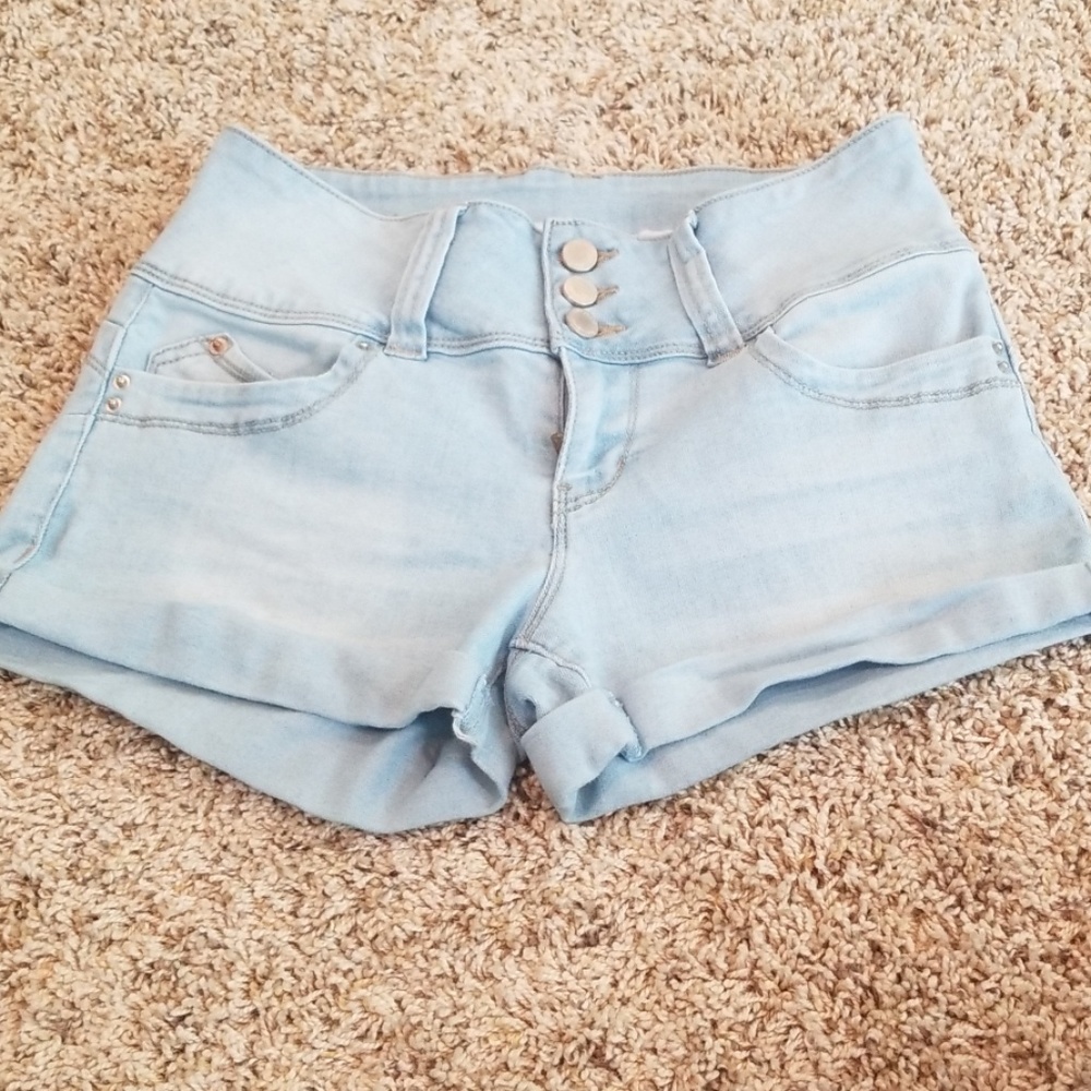 High waisted shorts